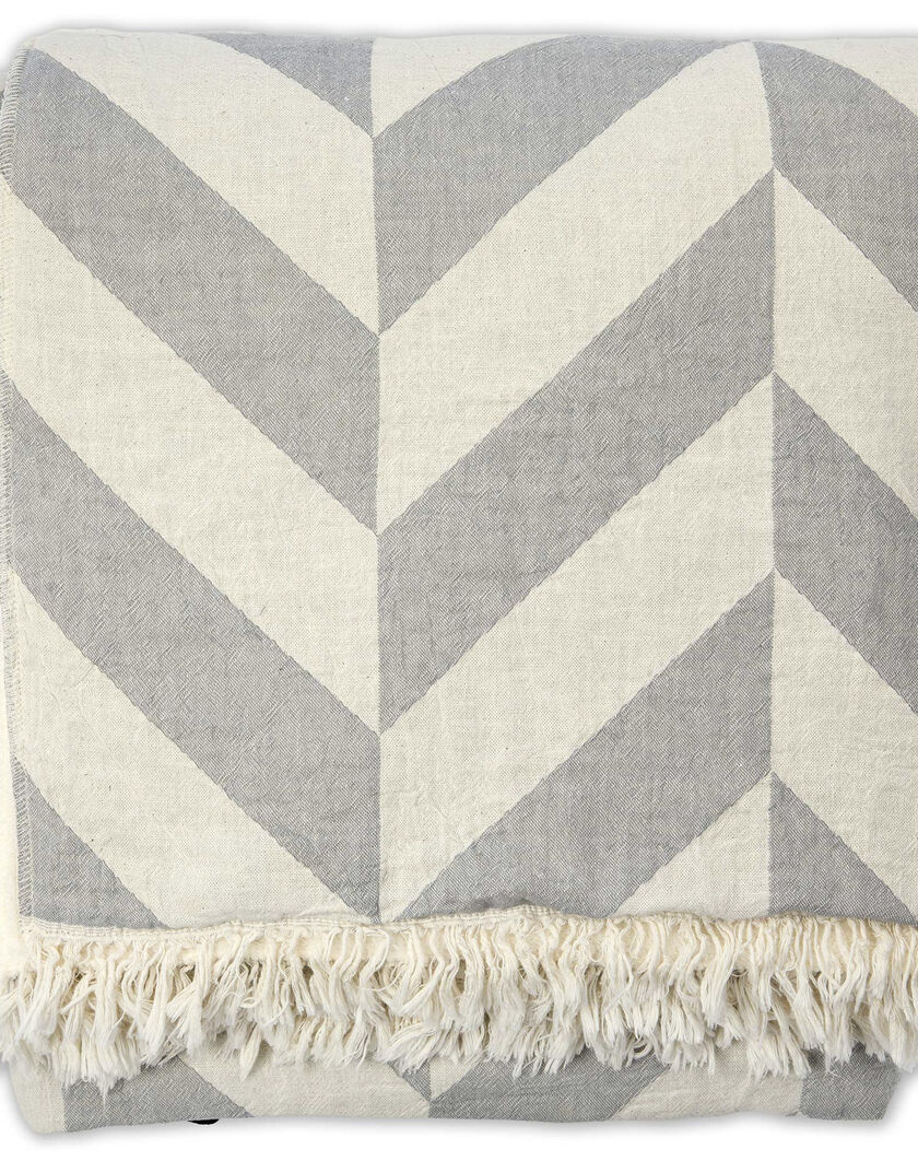 Chevron Fleece Throw thumbnail number 2